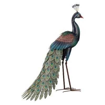 Peacock Art – Standing 36″