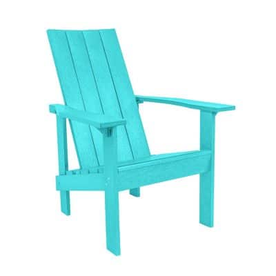 CR Plastics, Modern Adirondack Chair, Blue
