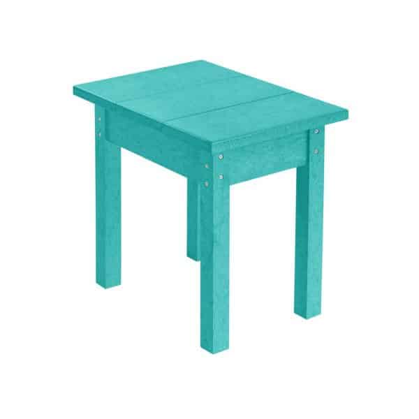 CR Plastics, Rectangular Sm Table, Blue
