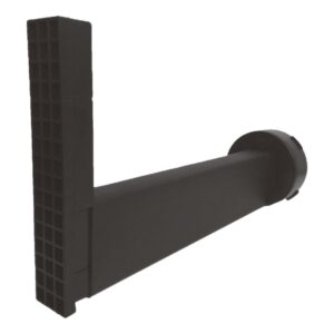 Fitting Wall Drain Pro Black