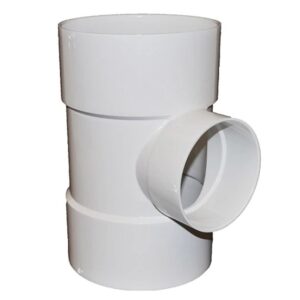 Fitting PVC 6" T Connector 6"x6"x4"