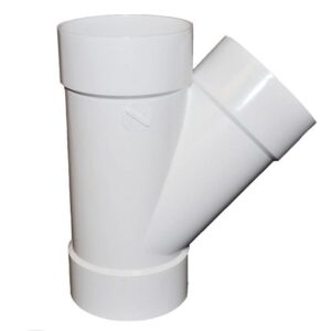 Fitting PVC 6" Y Connector