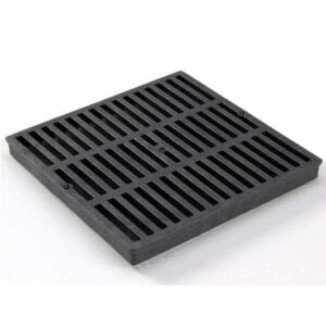 Grate Square 9" Black