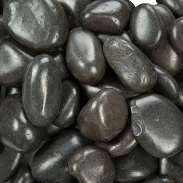 Piedra Black Polished 1-2" 40LB