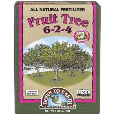 DTE, Fruit Tree 6-2-4 OMRI 5lb