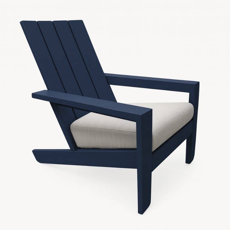 Outdoor Interiors, Siena Adirondack w Cushion - Image 2