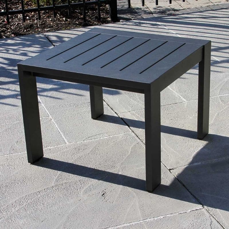 Outdoor Interiors, Black Aluminum Seating Collection - Image 3
