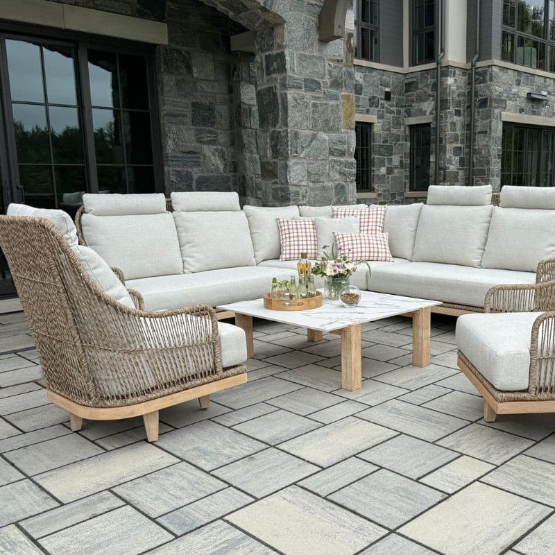 The Magnolia Cream (Beige) Sectional Collection