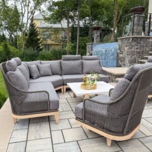 The Magnolia Charcoal Sectional Collection