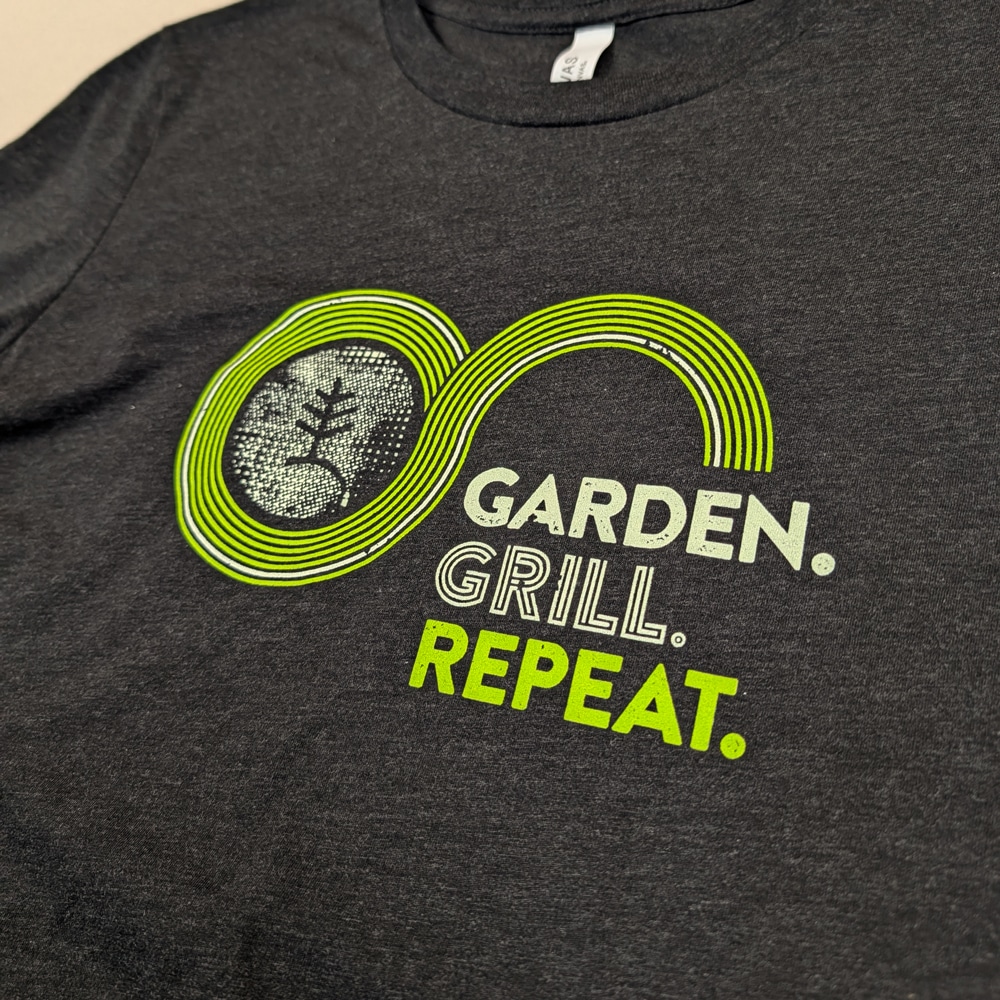 Garden. Grill. Repeat. T-Shirt - Image 2