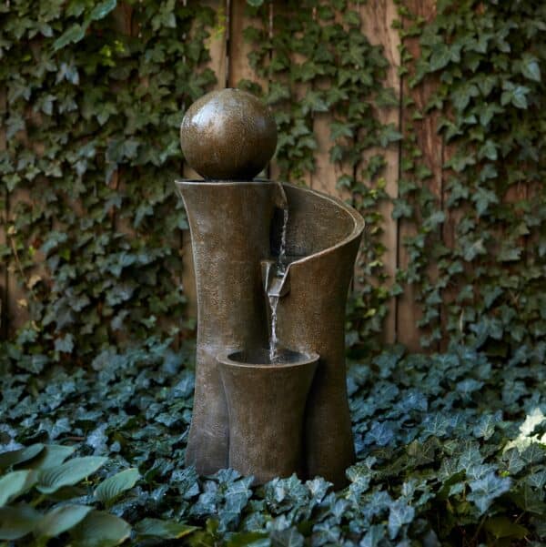 Sphere 3-Tier Resin Fountain - Image 2