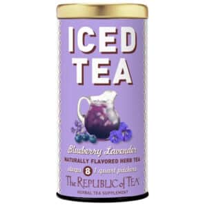 Blueberry Hibiscus Iced Tea