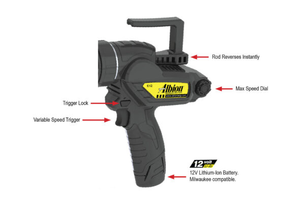 Adhesive Gun Large Cordless 12V - Image 2