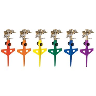 Dramm Impulse Sprinkler 6in H Step Stake Base
