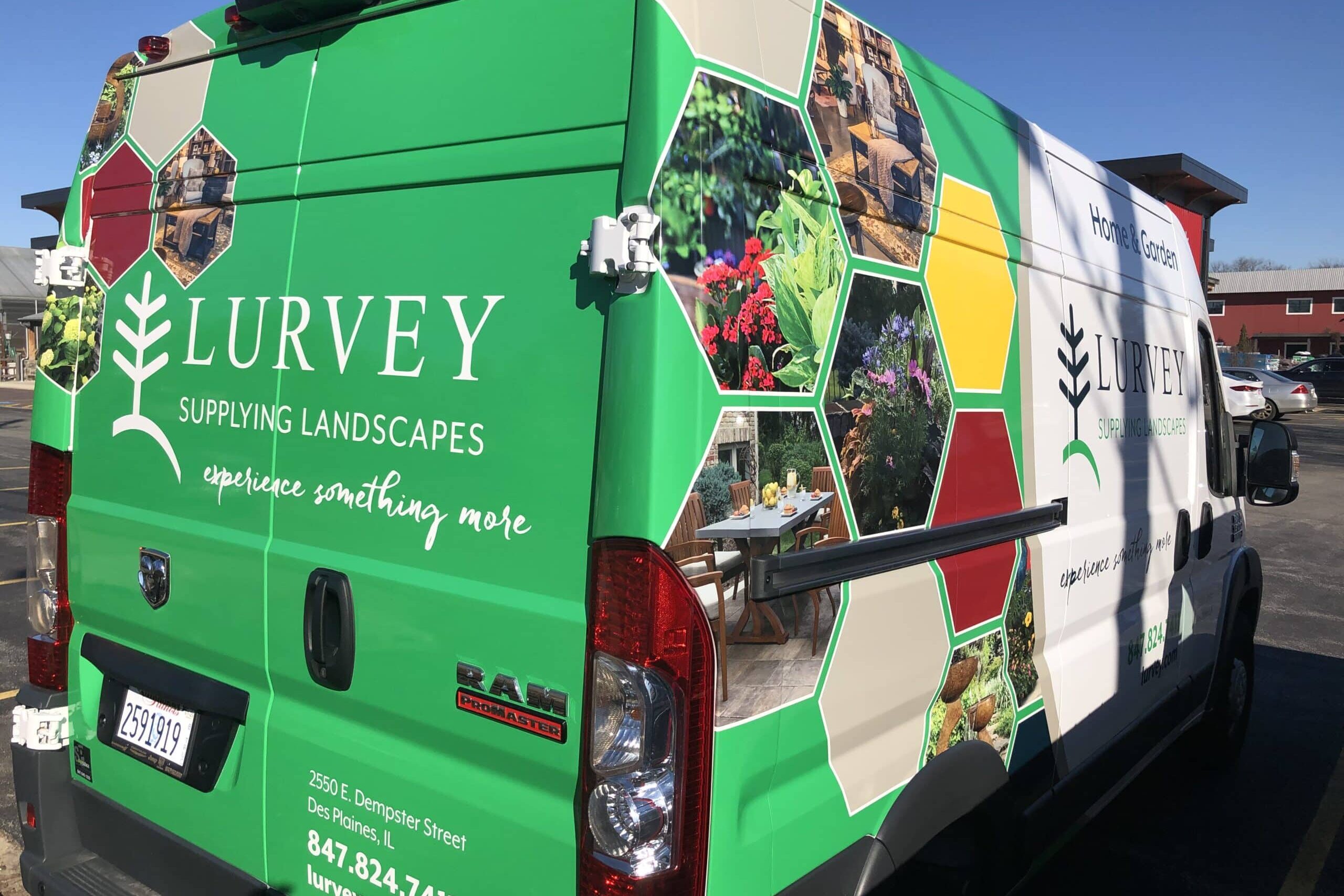 Lurvey delivery van