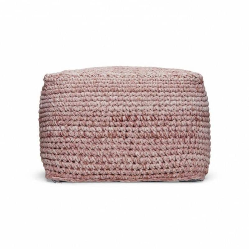 SUNS, Square Arezzo Pouf, Pink