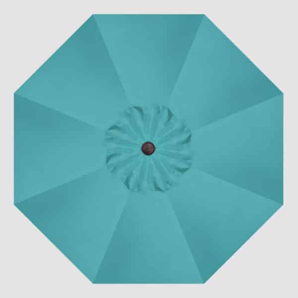 Umbrella 7.5' Tilt Aqua Blue