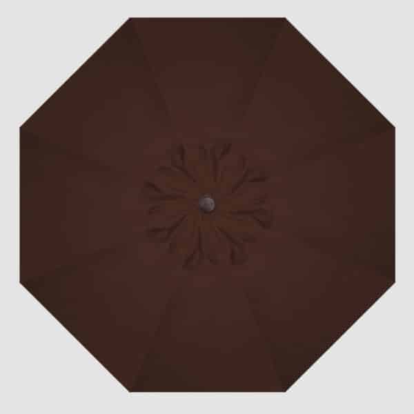 Umbrella 7.5' Tilt Chocolate Brown