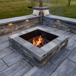 County Fire Pit Square 36" Steel Insert