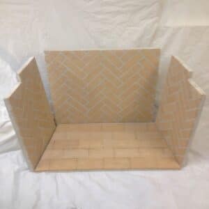 Mason Lite Herring Bone Real Brick Panels