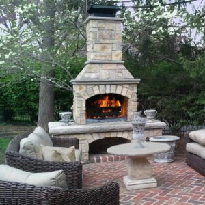Stone Age Fireplace Kit Standard Arched