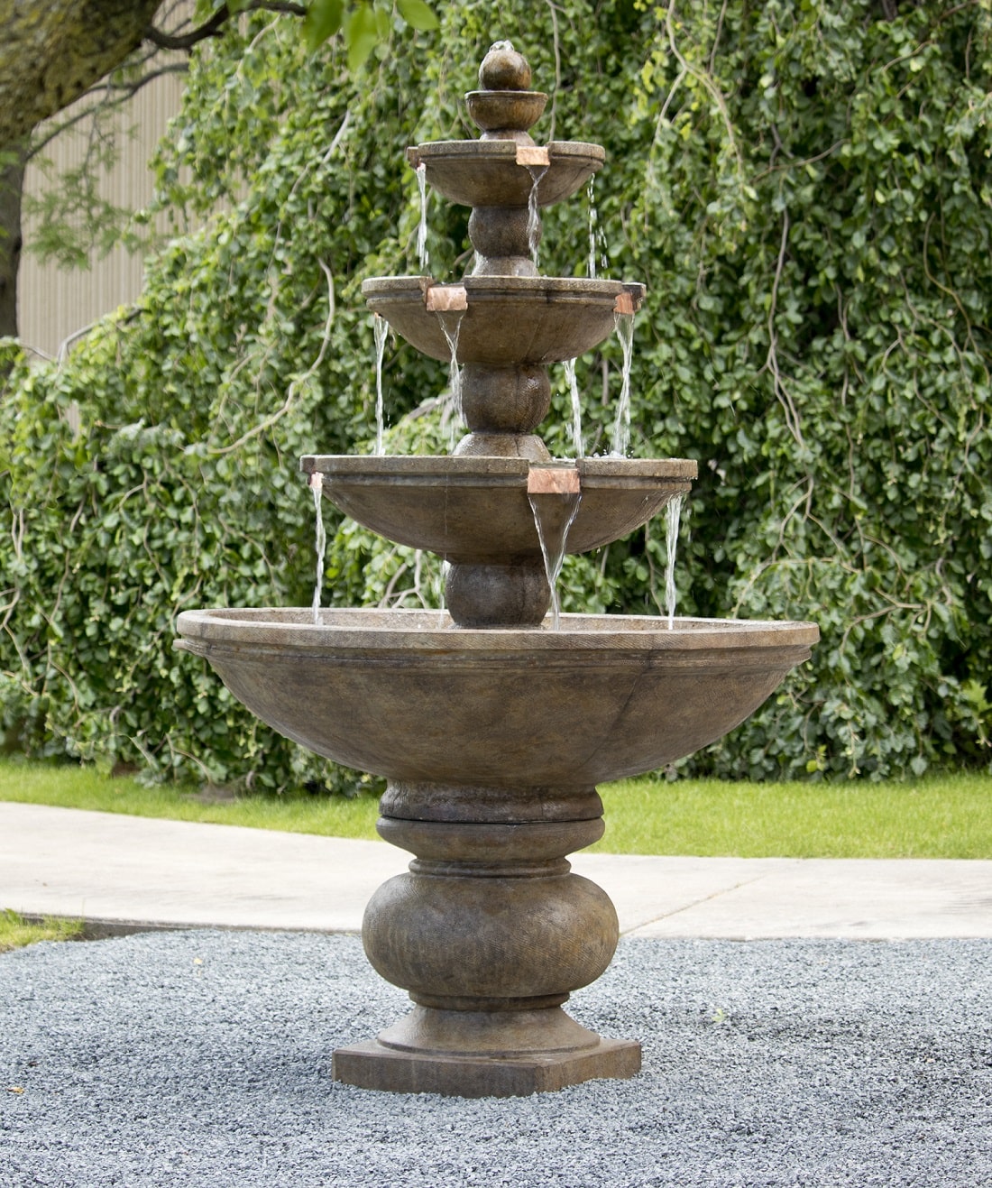 Stonecasters, 6pc Buckingham 4-Tier Fountain - Image 2