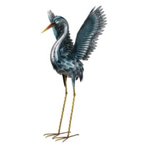 Seablue Crane - Wings Down 38"